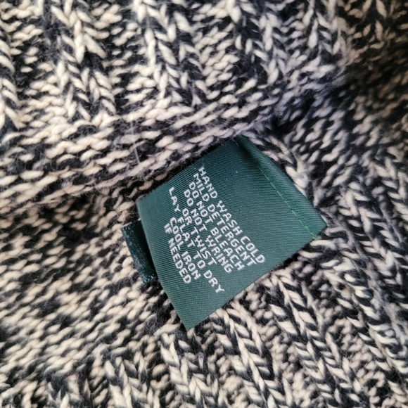 LAUREN RL Thick Knit Cowl Neck Pullover Sweater Size Small - Picture 7 of 8